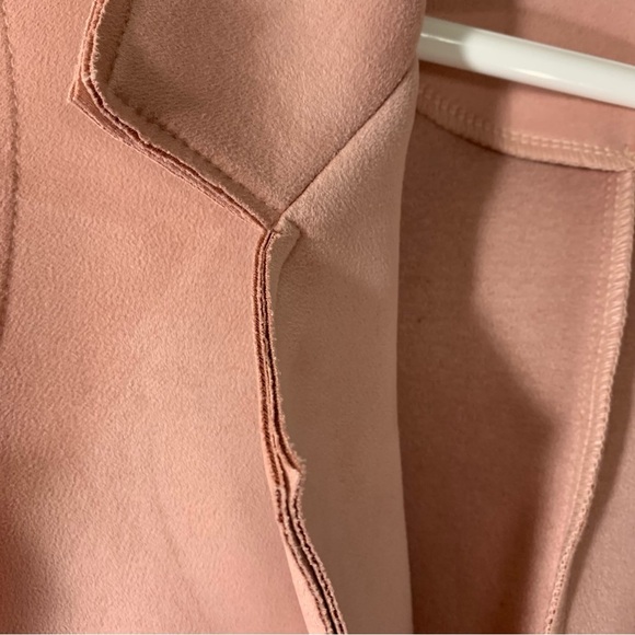 AX Paris Pink sleeveless Faux Suede Vest Jacket NEW - Picture 6 of 11